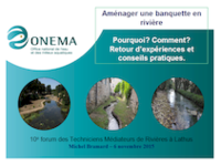 [ppt] Aménager une banquette en rivière  Pourquoi? Comment? Retour d’expériences et conseils pratiques.