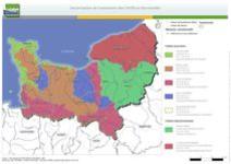 Sectorisation de l'animation territoriale des CATER en Normandie