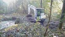  Restauration d'une mare forestière sur la commune de Gourfaleur