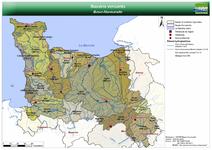 Carte des bassins versant de la Basse-Normandie